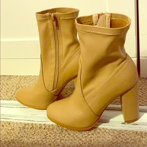3” heeled booties